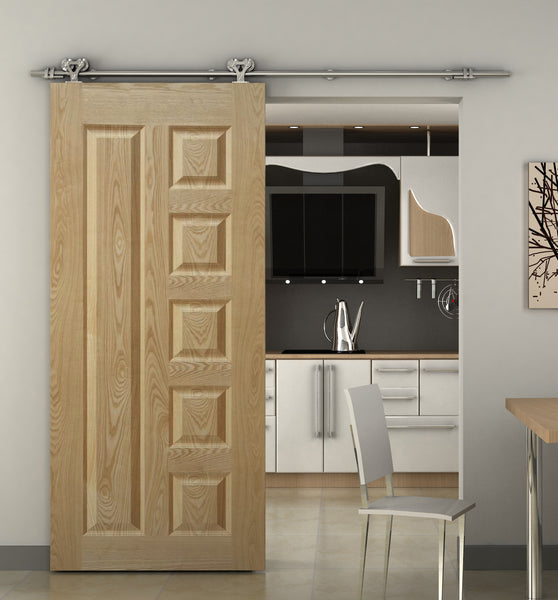 Stainless Steel Sliding Barn Door Hardware SS05 I Barn Door Hardware