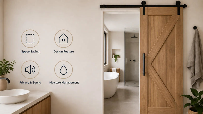 Are Barn Doors Good for Bathrooms? Pros, Cons & Tips