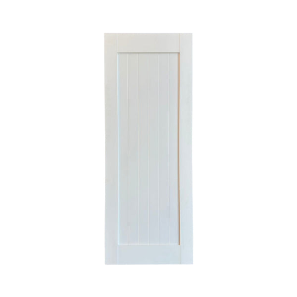 Painted White Internal Barn Door VD01W
