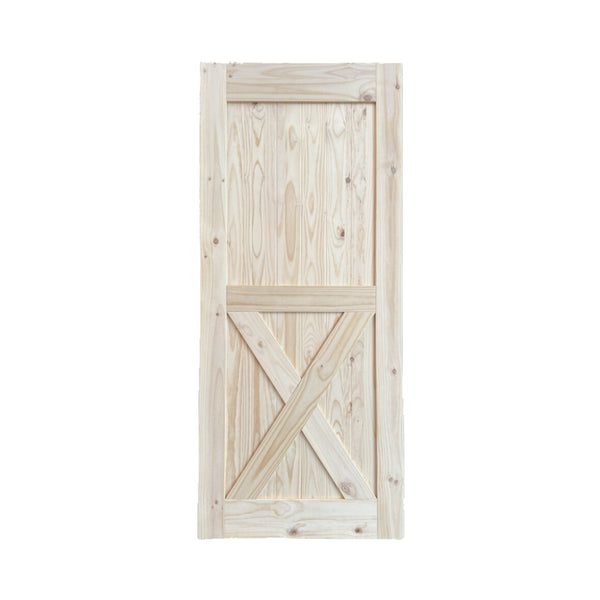Bottom X-Brace Barn Door D07 I Melbourne Barn Door Expert