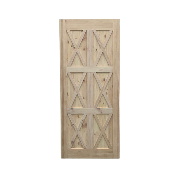 Six X-Brace Barn Door D29