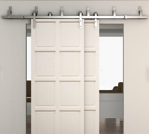 Classic Black Single Rail Bypass Kit BP02 | Sliding Door Hardware Melbourne