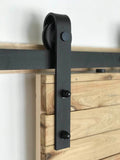 Black Sliding Barn Door Hardware BB02 | Sliding Door Hardware Melbourne