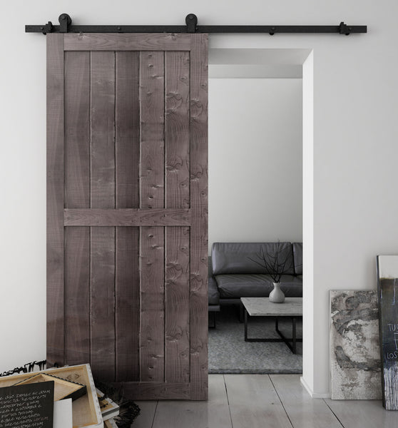 Black Sliding Barn Door Hardware BB05 | Australia Barn Door Expert
