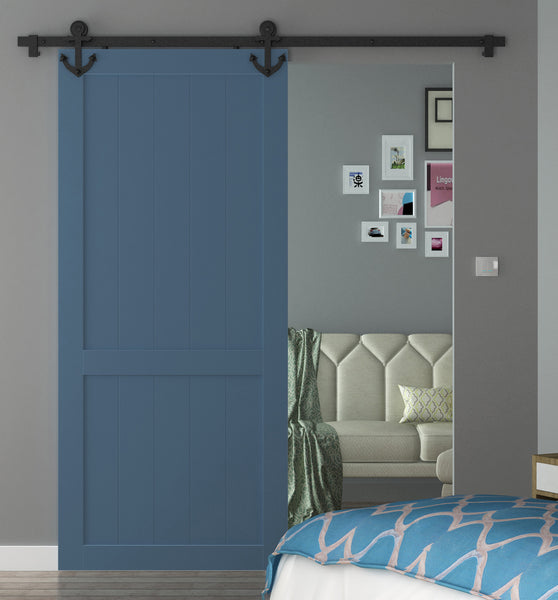 Black Sliding Barn Door Hardware BB11 | Australia Barn Door Expert
