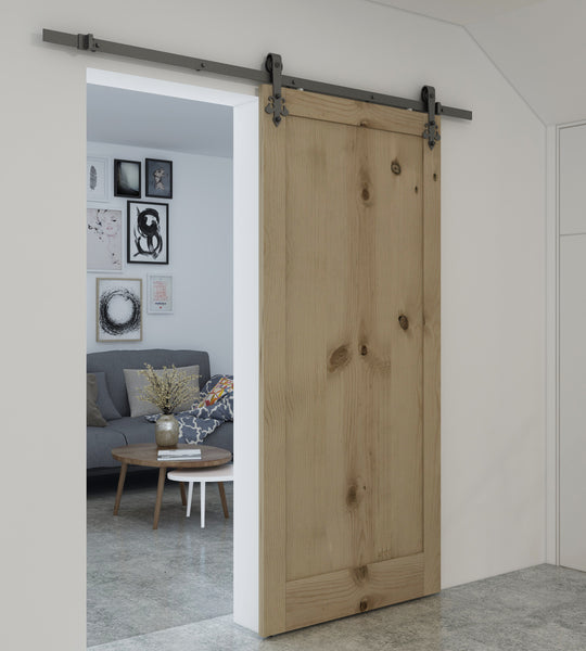 Black Sliding Barn Door Hardware BB14 | Australia Barn Door Expert