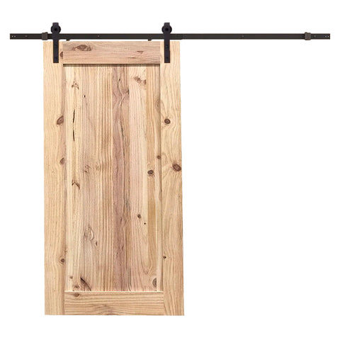Plank Off-White Internal Doors Barn Door D01W