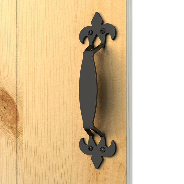 Black Sliding Barn Door Handle BH6 | Australia Barn Door Expert