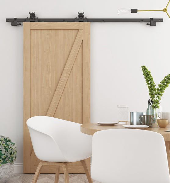 Black Sliding Barn Door Hardware BB13 | Australia Barn Door Expert